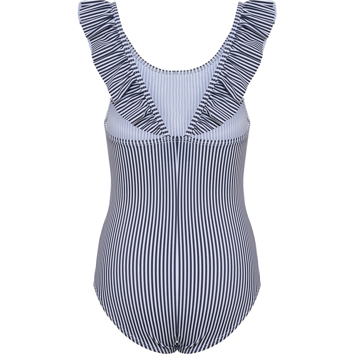 Hummel Navy Blazer/Bright White Frilli Badedrakt