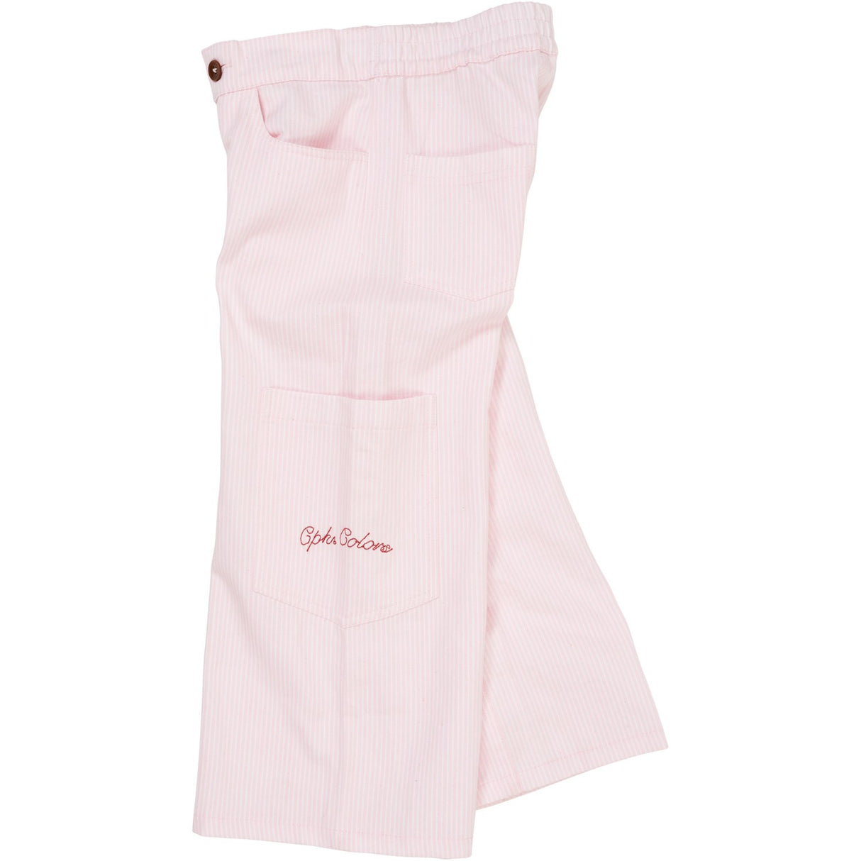 COPENHAGEN COLORS Ballerinasko Stripe Striped Wide Bukser W Pockets