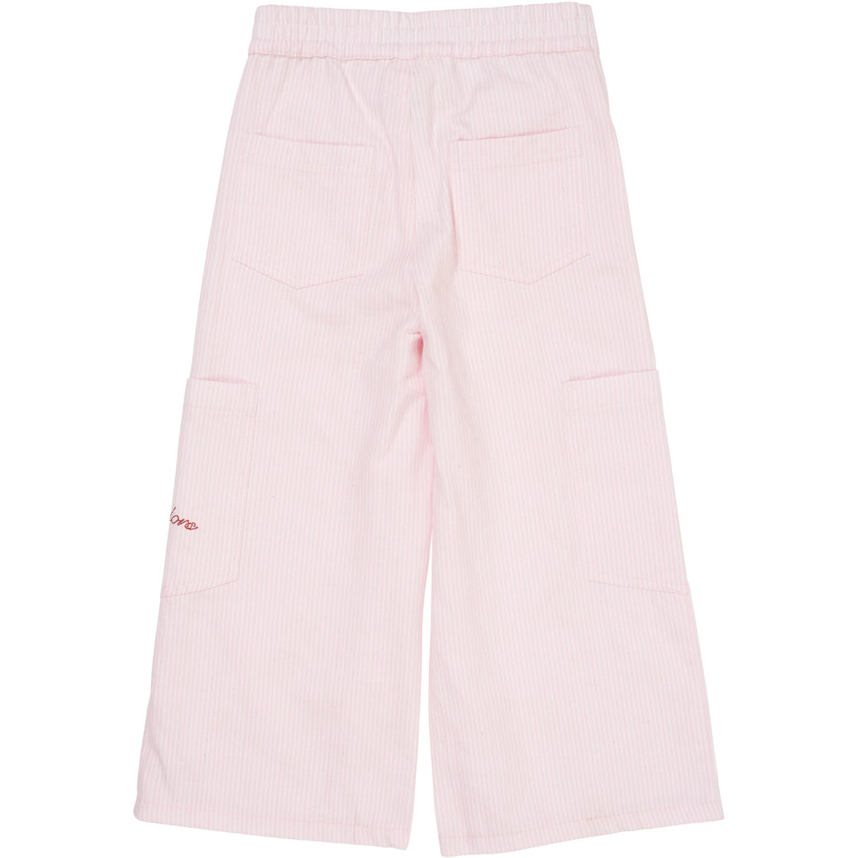 COPENHAGEN COLORS Ballerinasko Stripe Striped Wide Bukser W Pockets