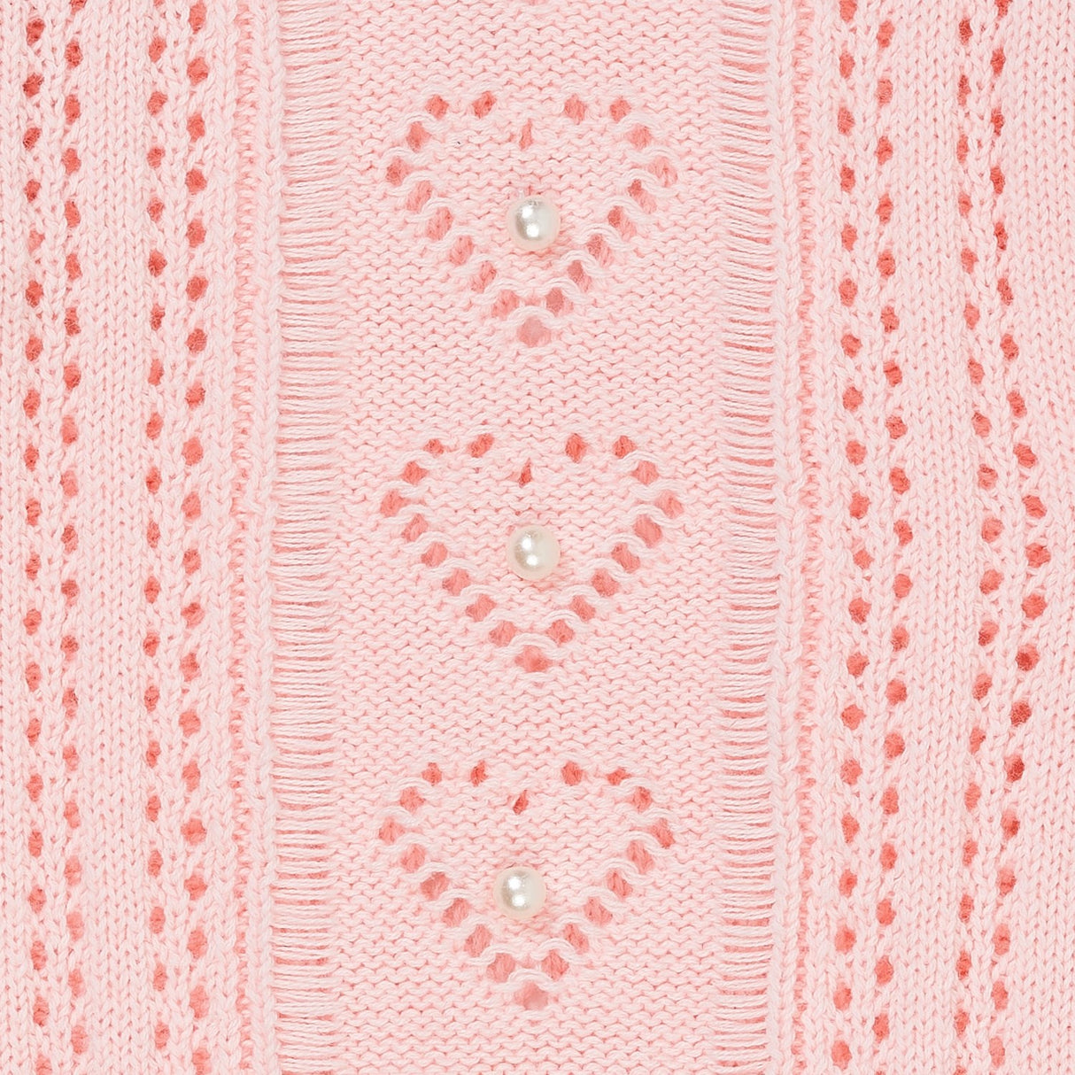 COPENHAGEN COLORS Ballerina Comb. Strikket Pointelle T-shirt