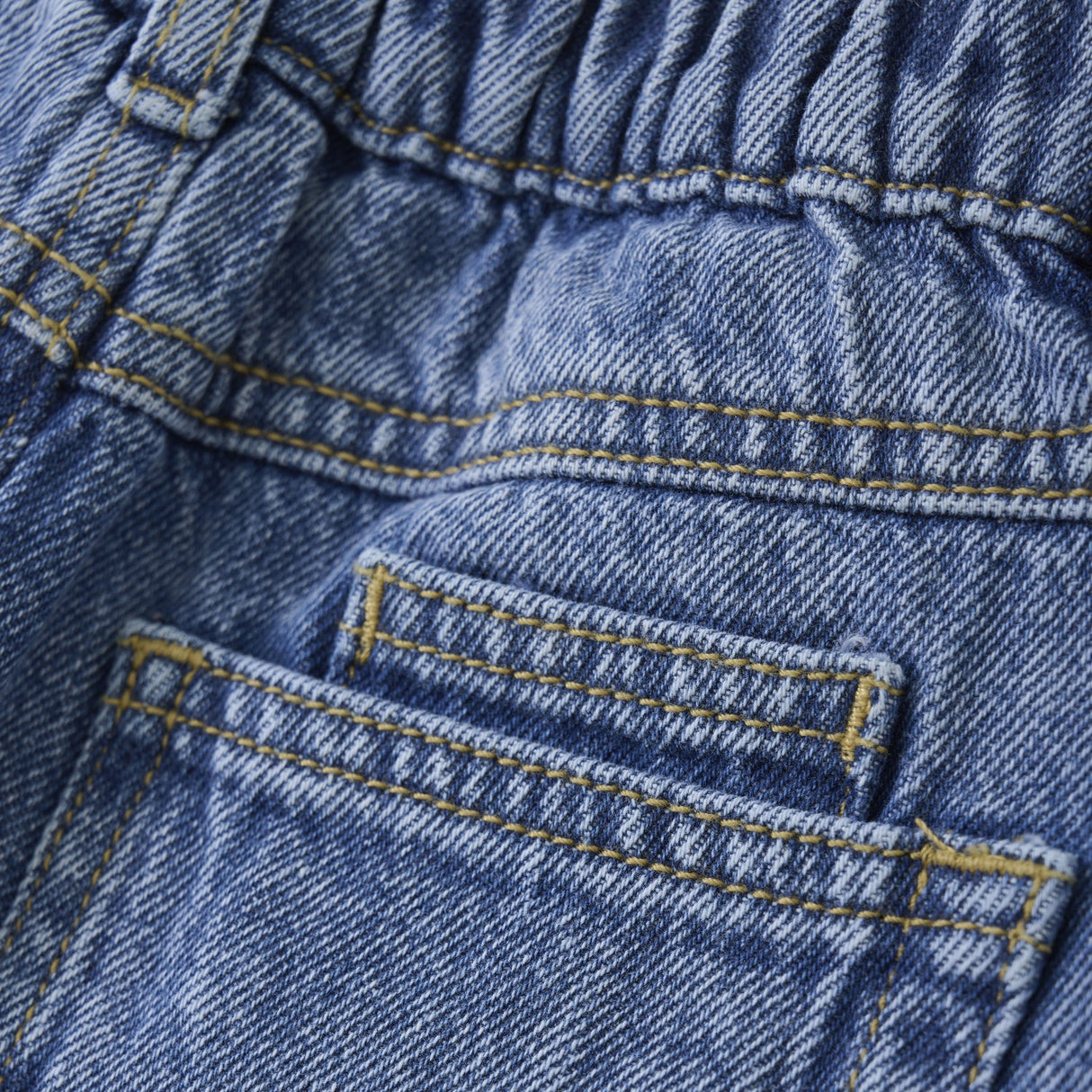 En Fant Lys Denim Blue Shorts Bermuda Denim