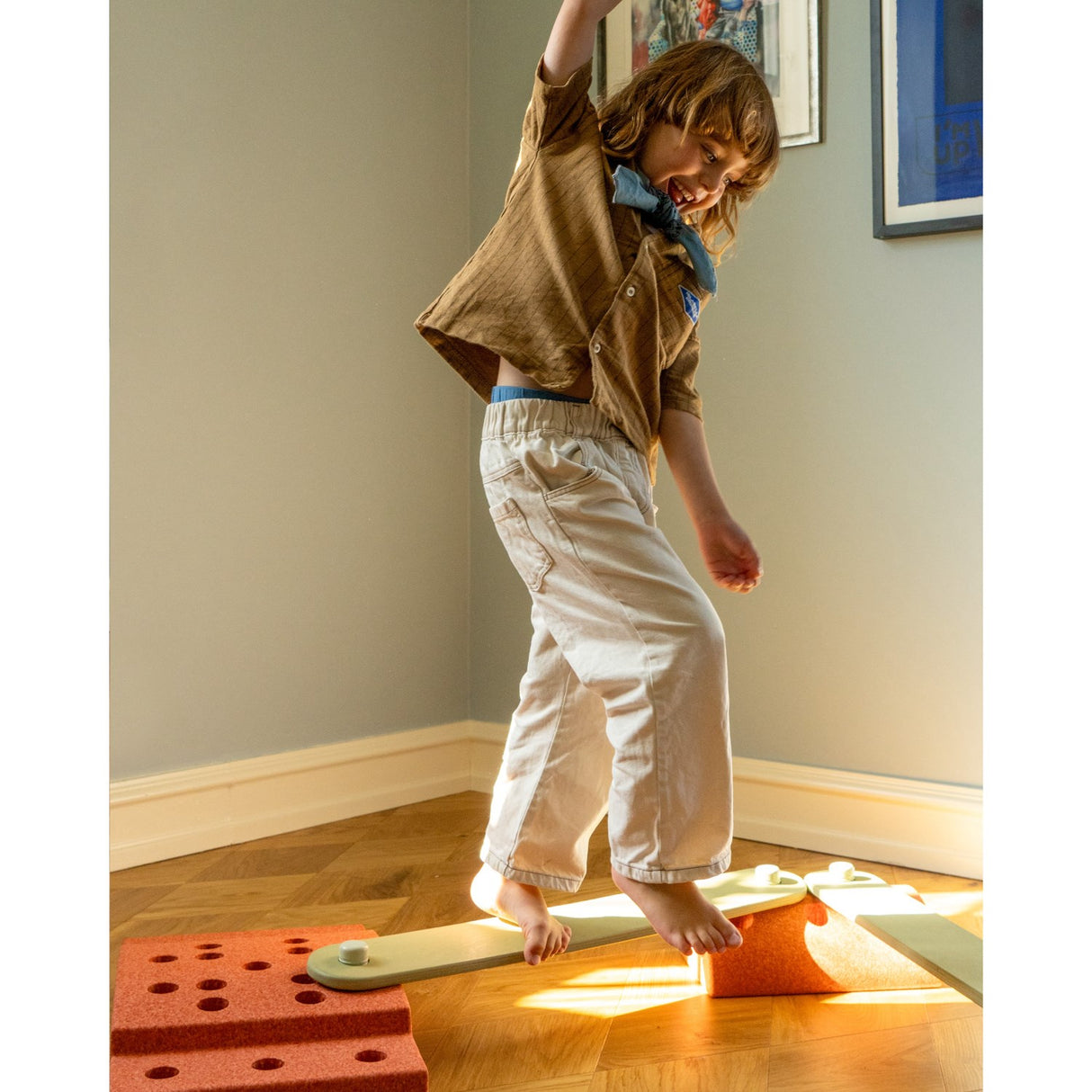 MODU Dusty Green 2x Balansebjelke