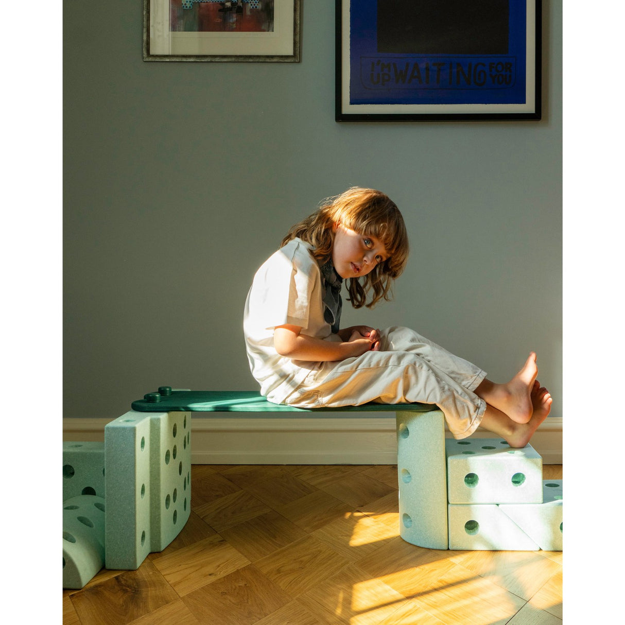 MODU Forrest Green 2x Balansebjelke