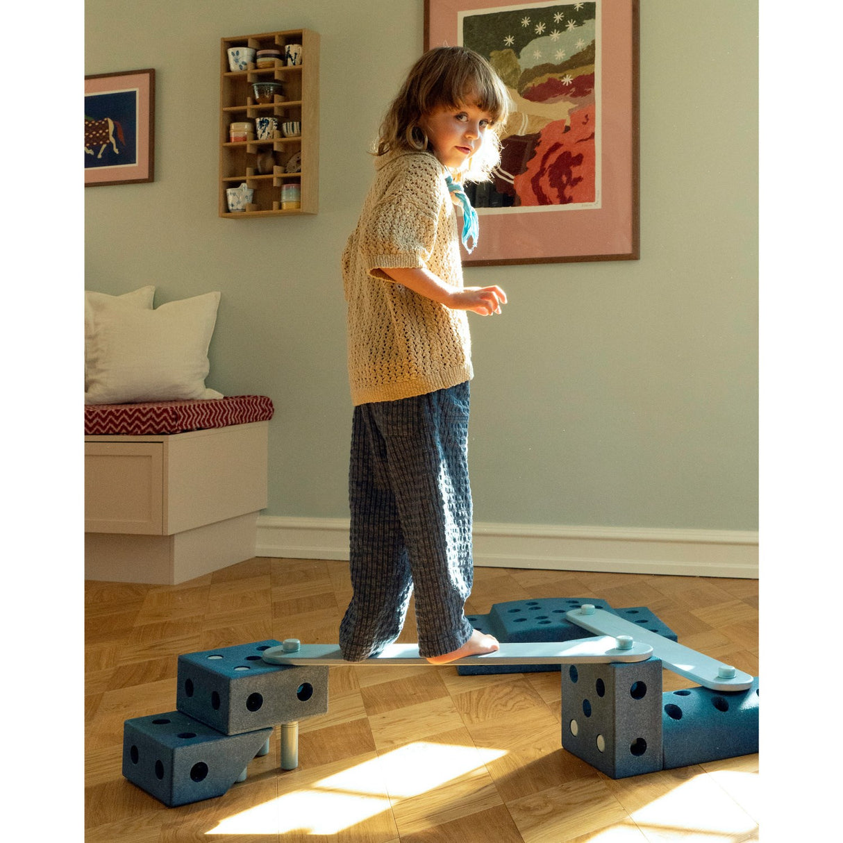 MODU Sky Blue 2x Balansebjelker