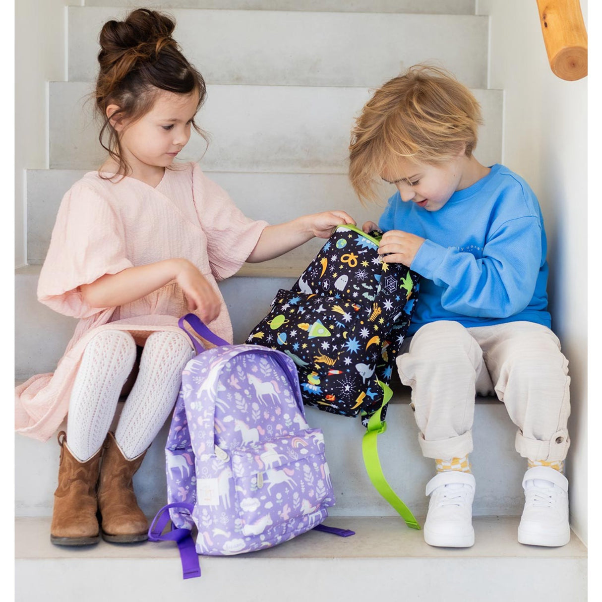 A Little Lovely Company Galaxy Small Rygsekk