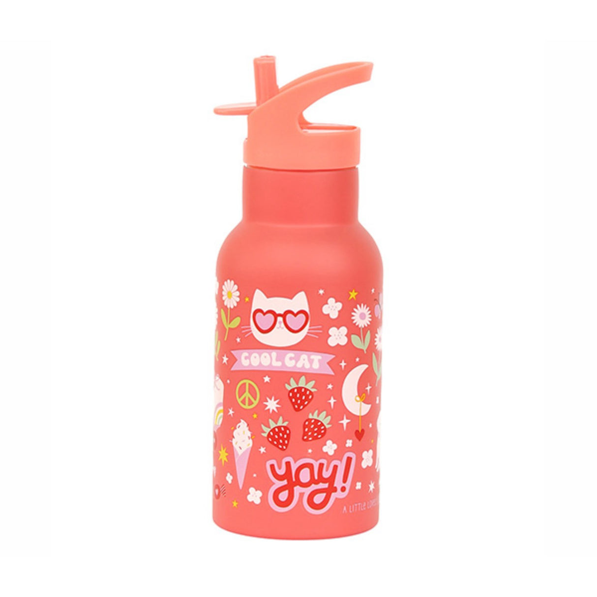 A Little Lovely Company Fun Rustfritt Stål Vannflaske