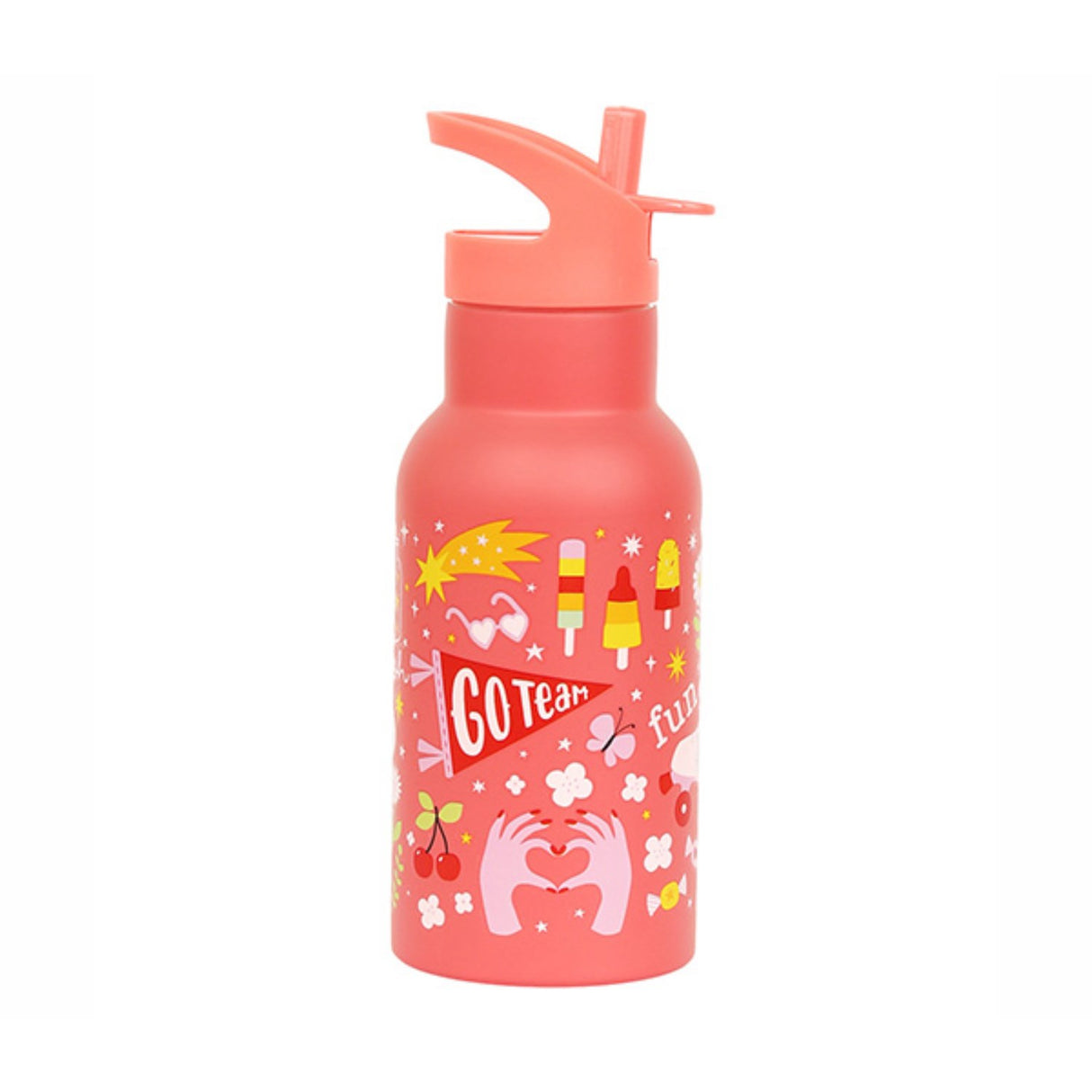 A Little Lovely Company Fun Rustfritt Stål Vannflaske