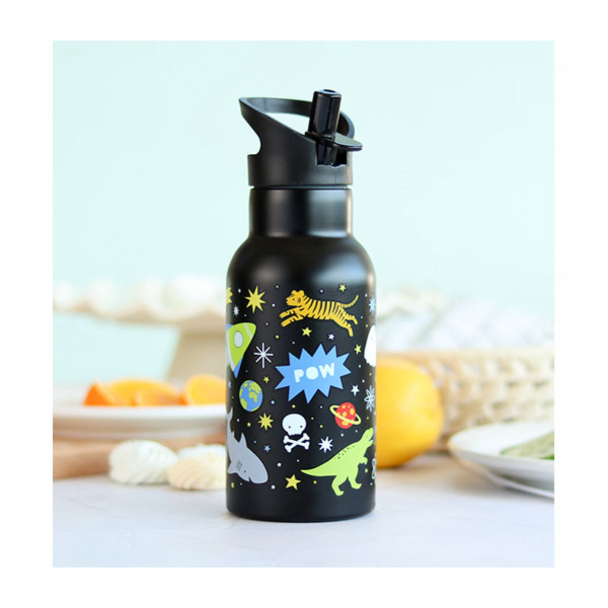 A Little Lovely Company Galaxy Rustfritt Stål Vannflaske