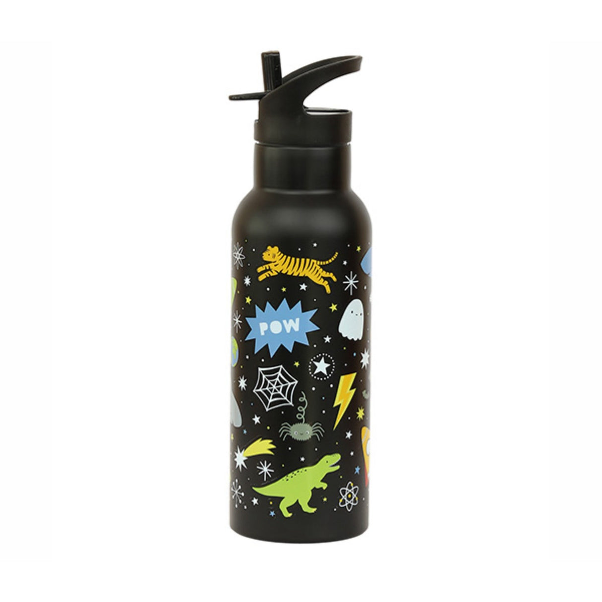 A Little Lovely Company Galaxy Xl Rustfritt Stål Vannflaske