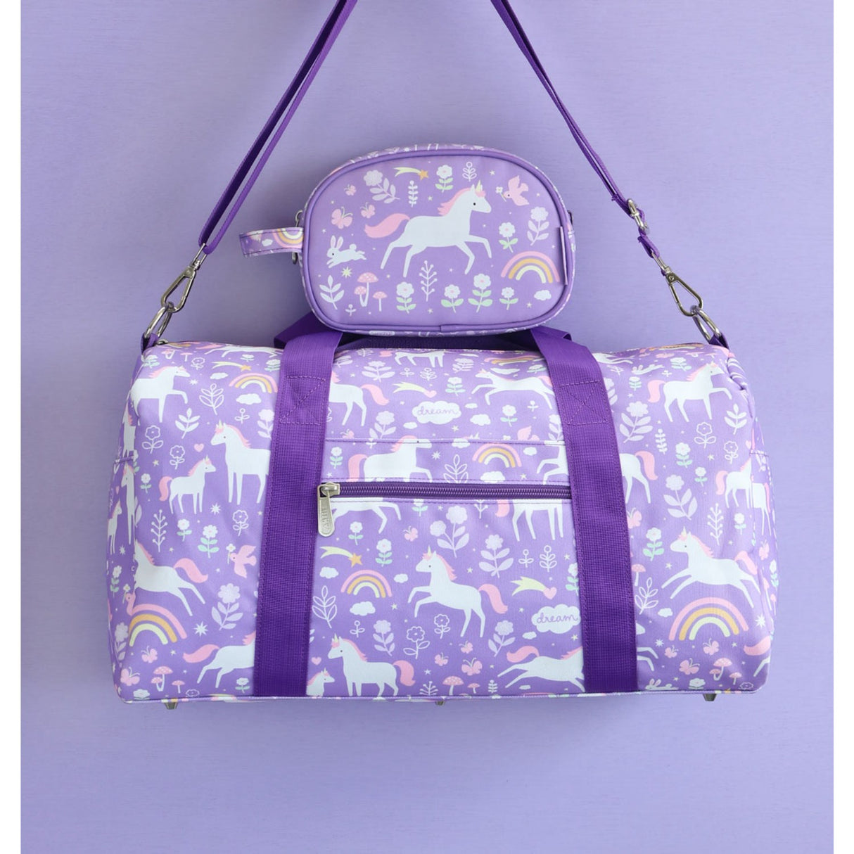 A Little Lovely Company Unicorn Dreams Duffelbag