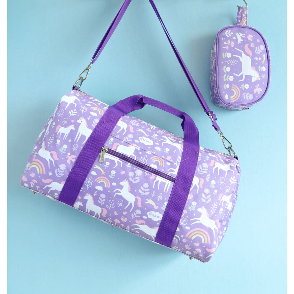 A Little Lovely Company Unicorn Dreams Duffelbag