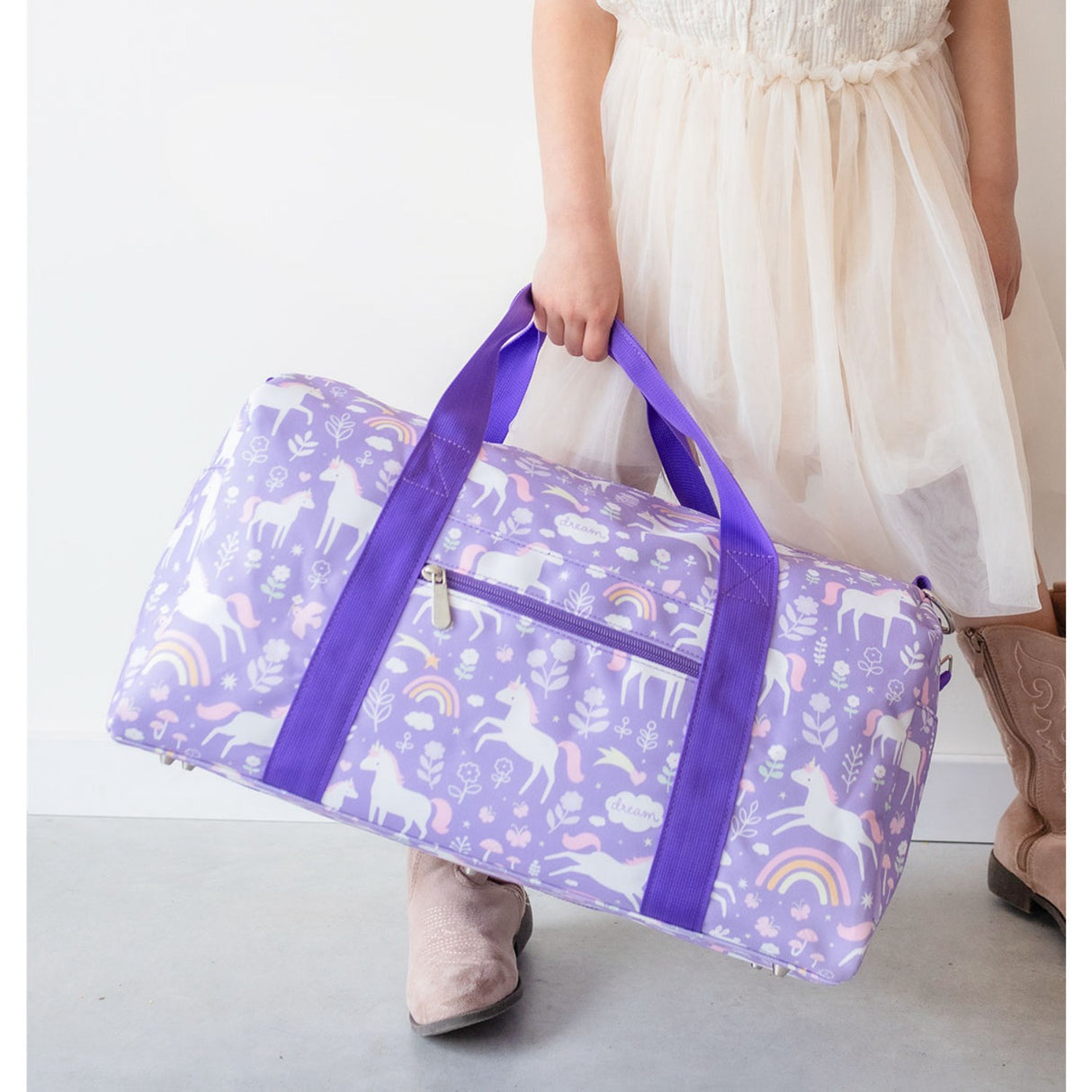 A Little Lovely Company Unicorn Dreams Duffelbag