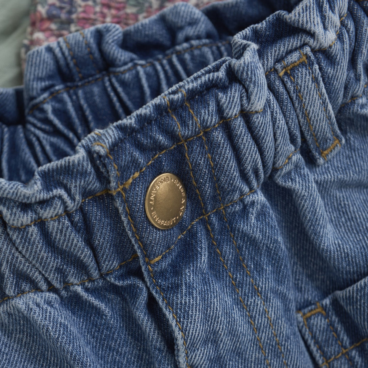 En Fant Lys Denim Blue Skjørt Denim