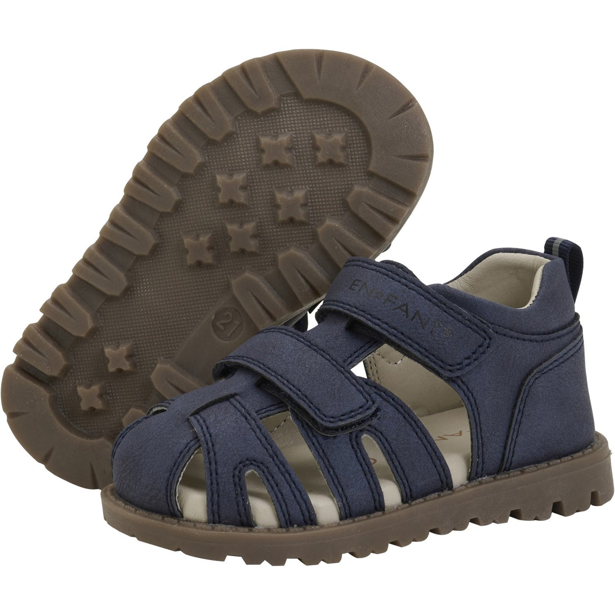 En Fant Vintage Indigo Sandal Borrelås