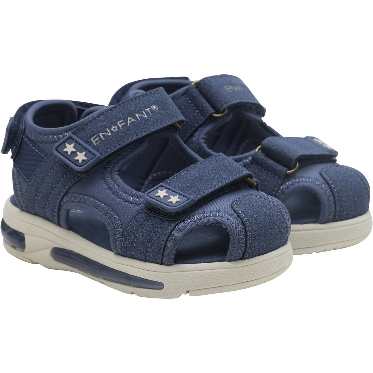 En Fant Vintage Indigo Sandaler Borrelås