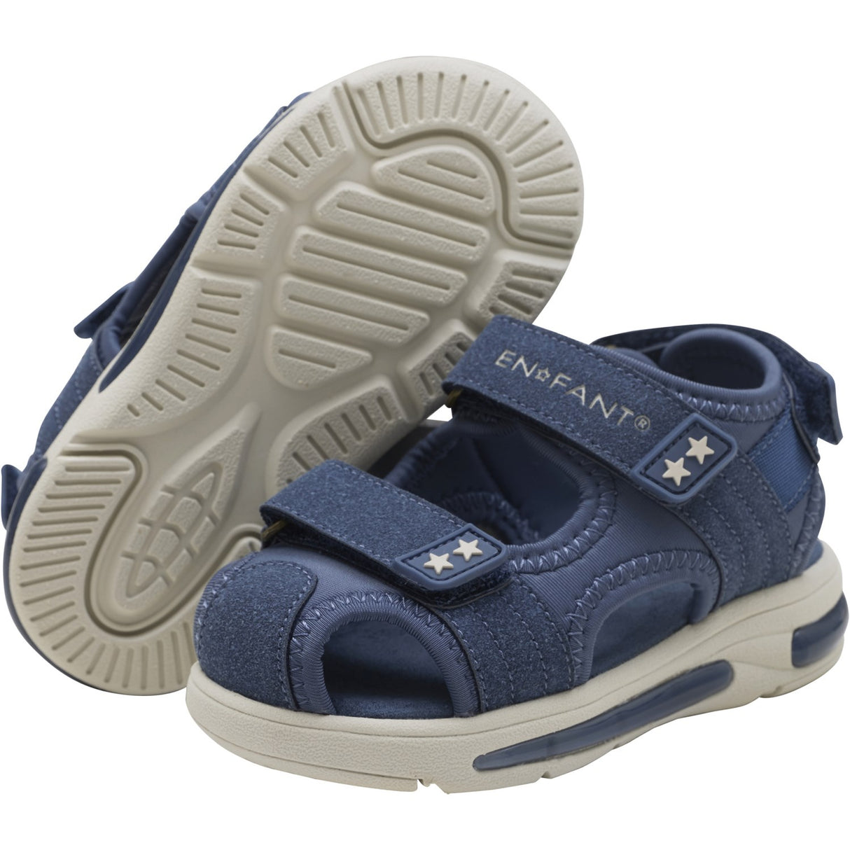 En Fant Vintage Indigo Sandaler Borrelås
