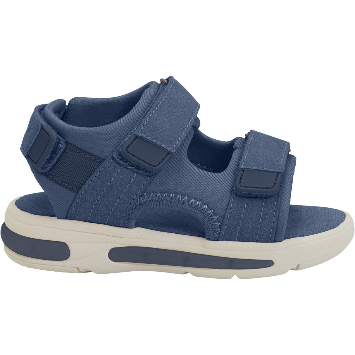En Fant Vintage Indigo Sandaler Borrelås m. Lys