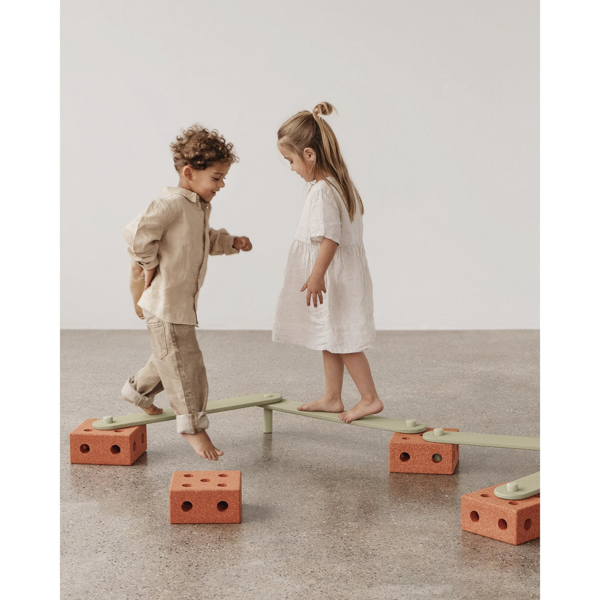 MODU Burnt Orange / Dusty Green Balansespor