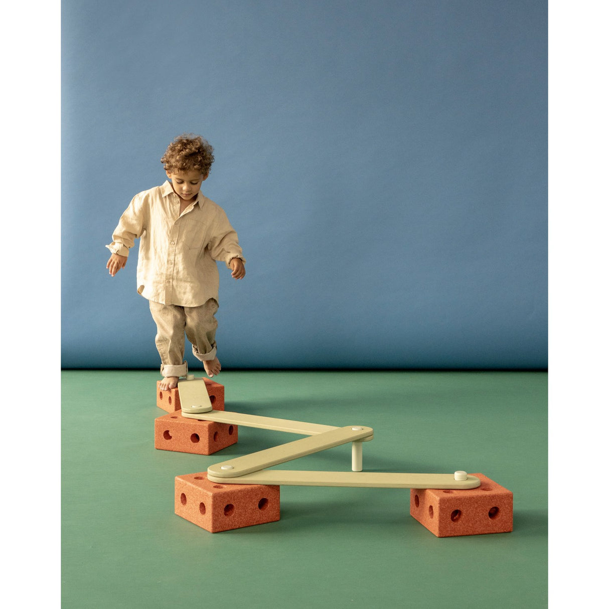 MODU Burnt Orange / Dusty Green Balansespor