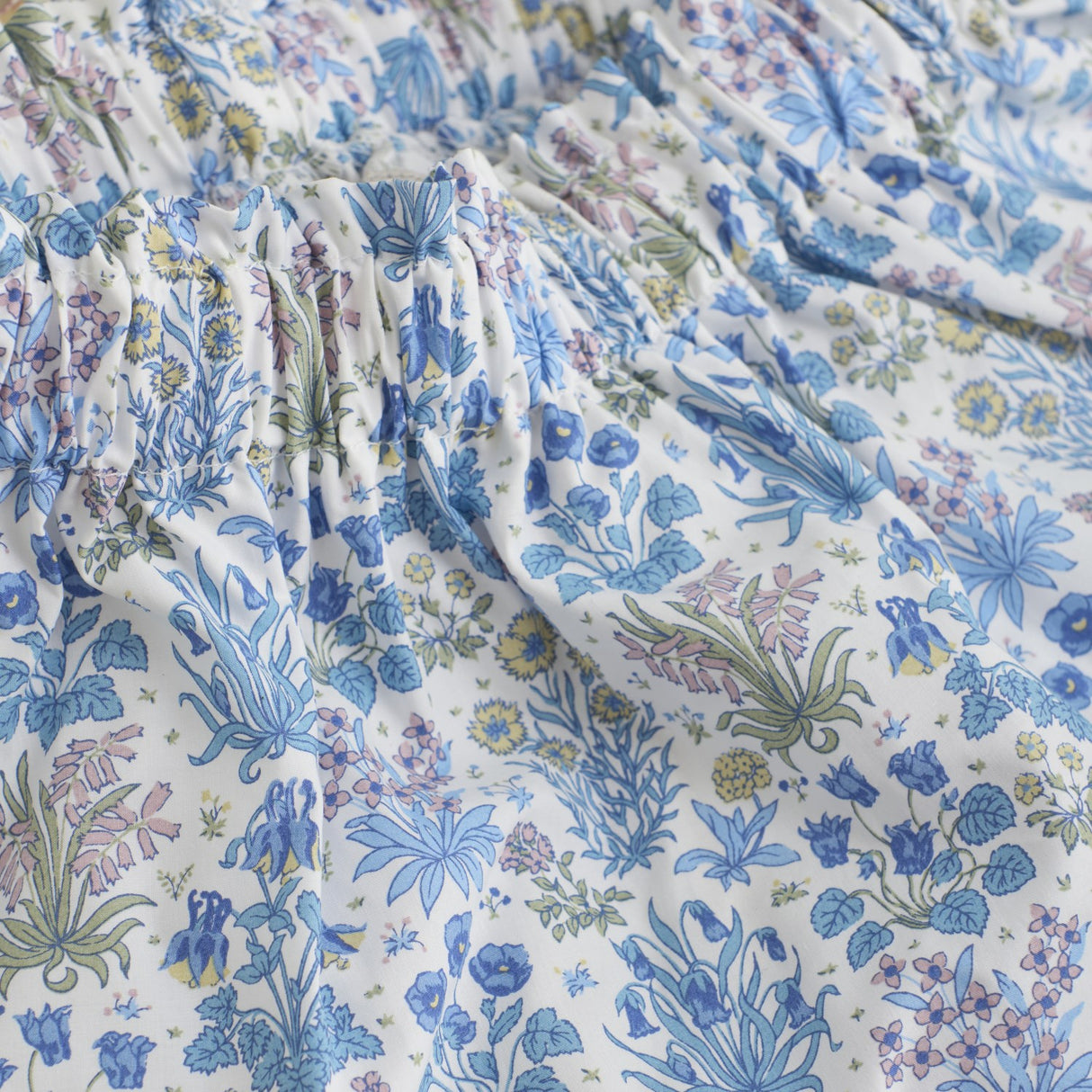 Huttelihut Soft Chambray Skjørt I Liberty Stoff