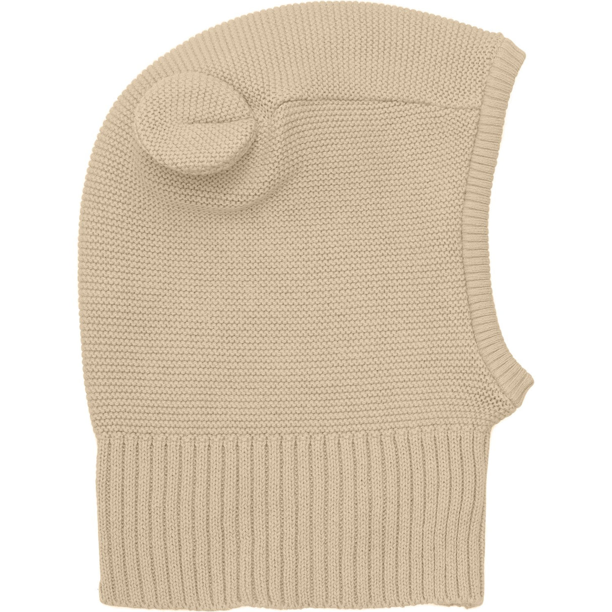 Huttelihut Irish Cream Balaclava Strikk m. Ører