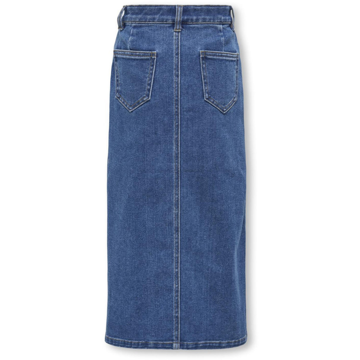 kids ONLY Medium Blue Denim Siri Front Slit Skjørt Denim