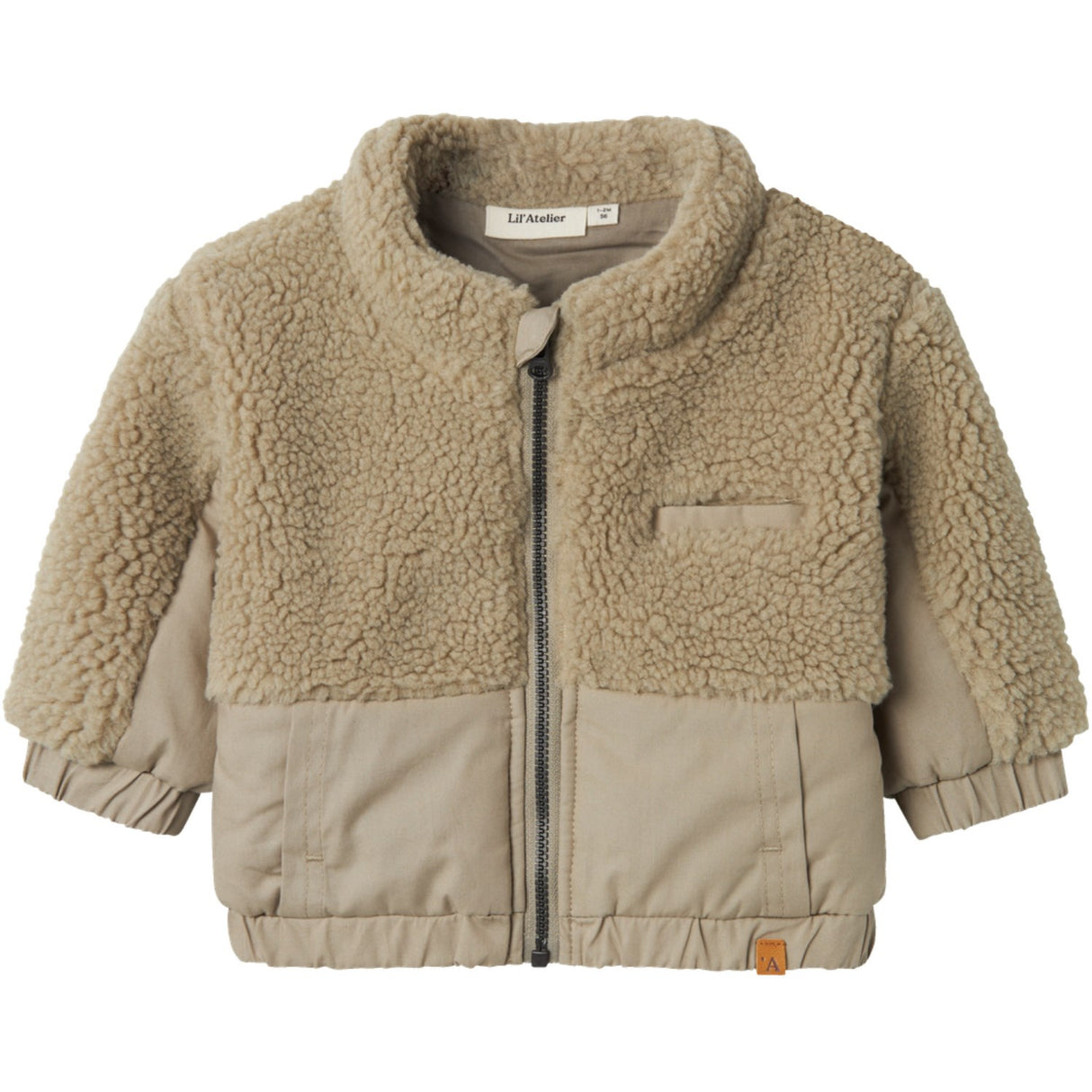 Lil'Atelier Laurel Eik Nalo Loose Jakke Solid