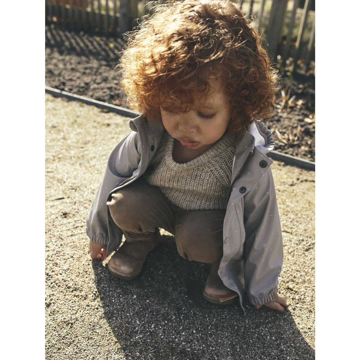 Lil'Atelier Mourning Dove Ladry10 Regnsett AOP Fo