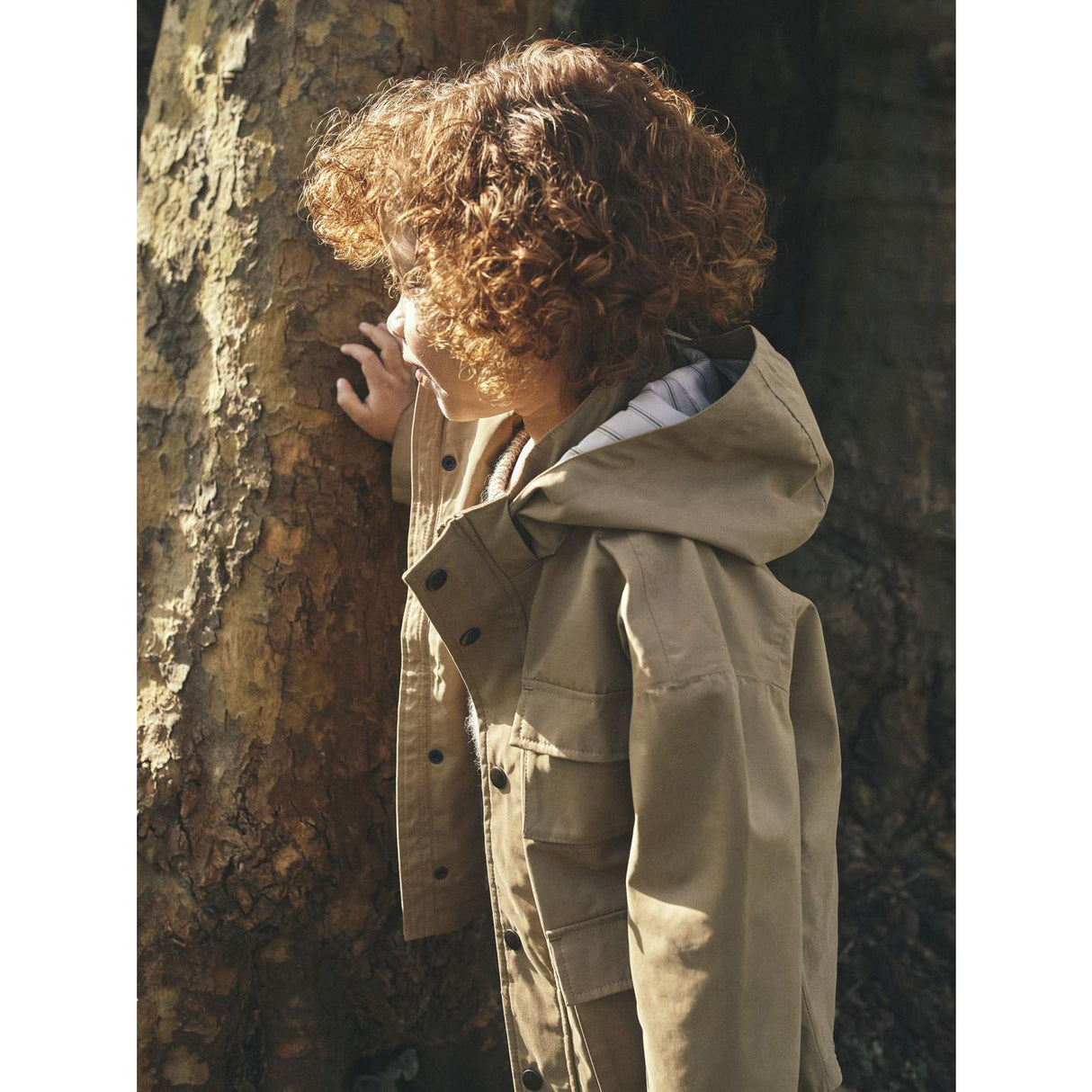 Lil'Atelier Petrified Eik Godo Long Loose Jakke Fo