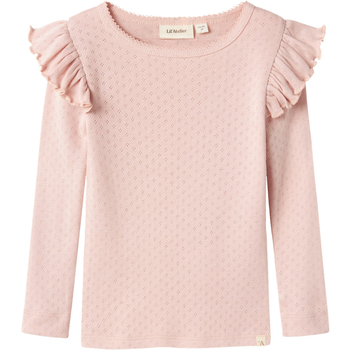 Lil'Atelier Peach Whip Rachel Nan Slim Bluse