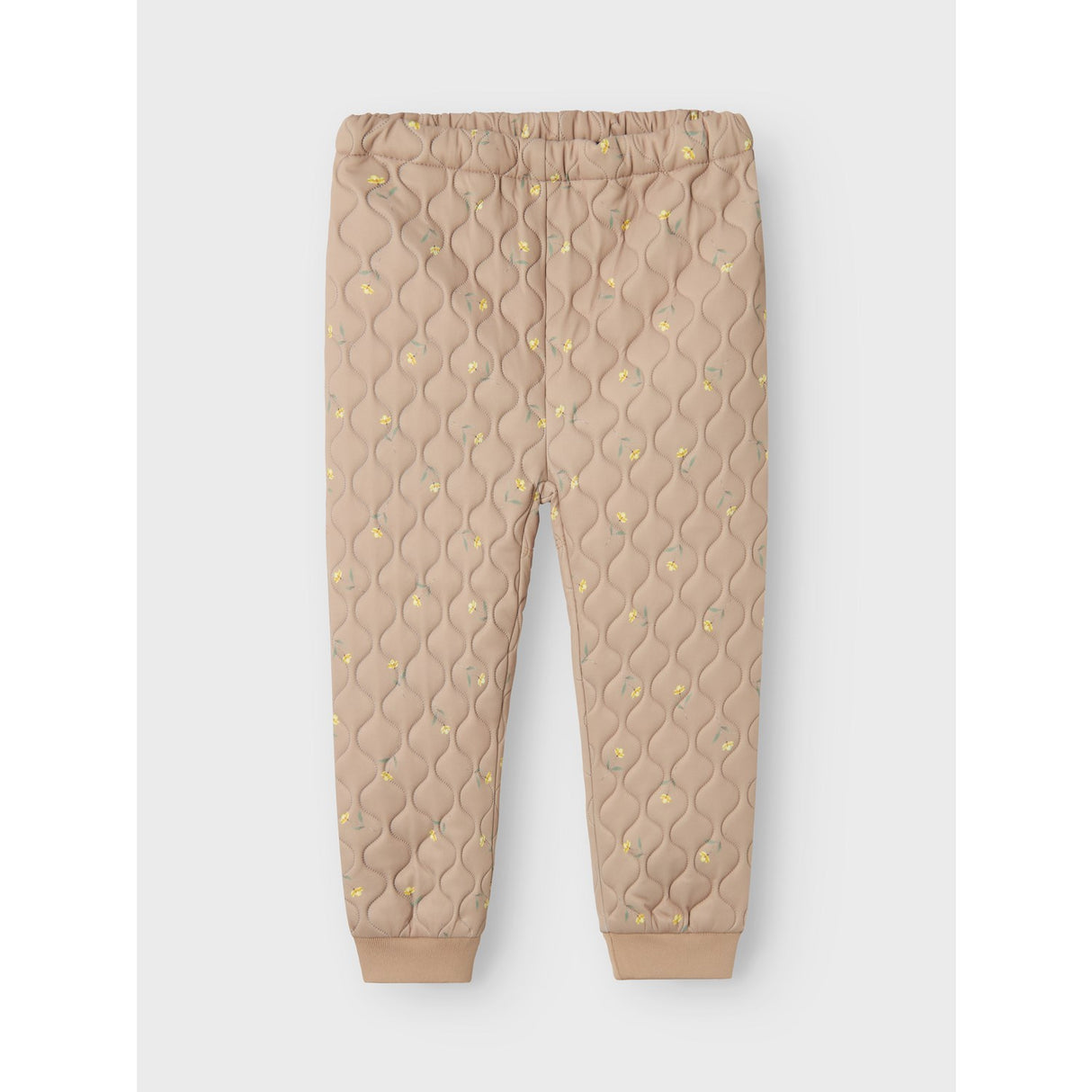 Name It Light Taupe Flower Moon Vattert Sett AOP Fo