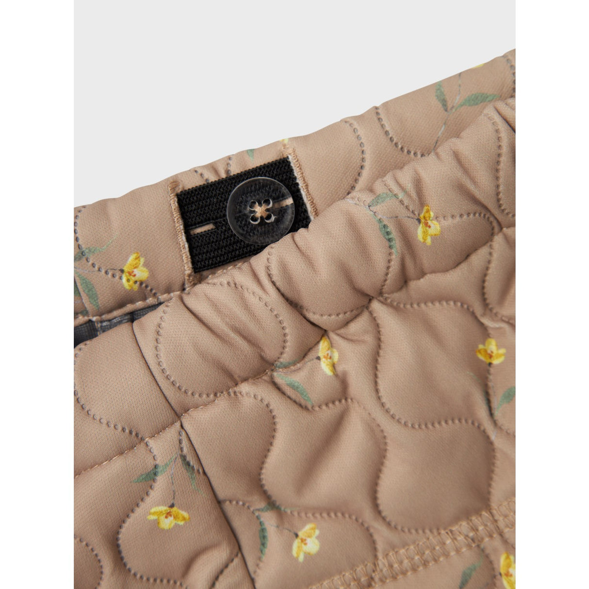 Name It Light Taupe Flower Moon Vattert Sett AOP Fo