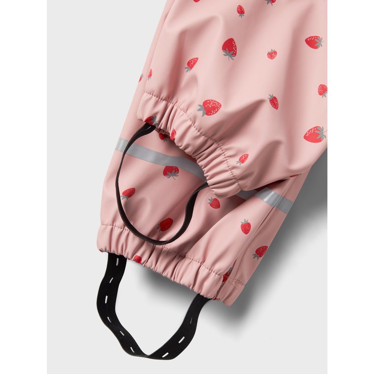 Name It Pale Mauve Strawberry Dry10 Regnsett AOP Fo