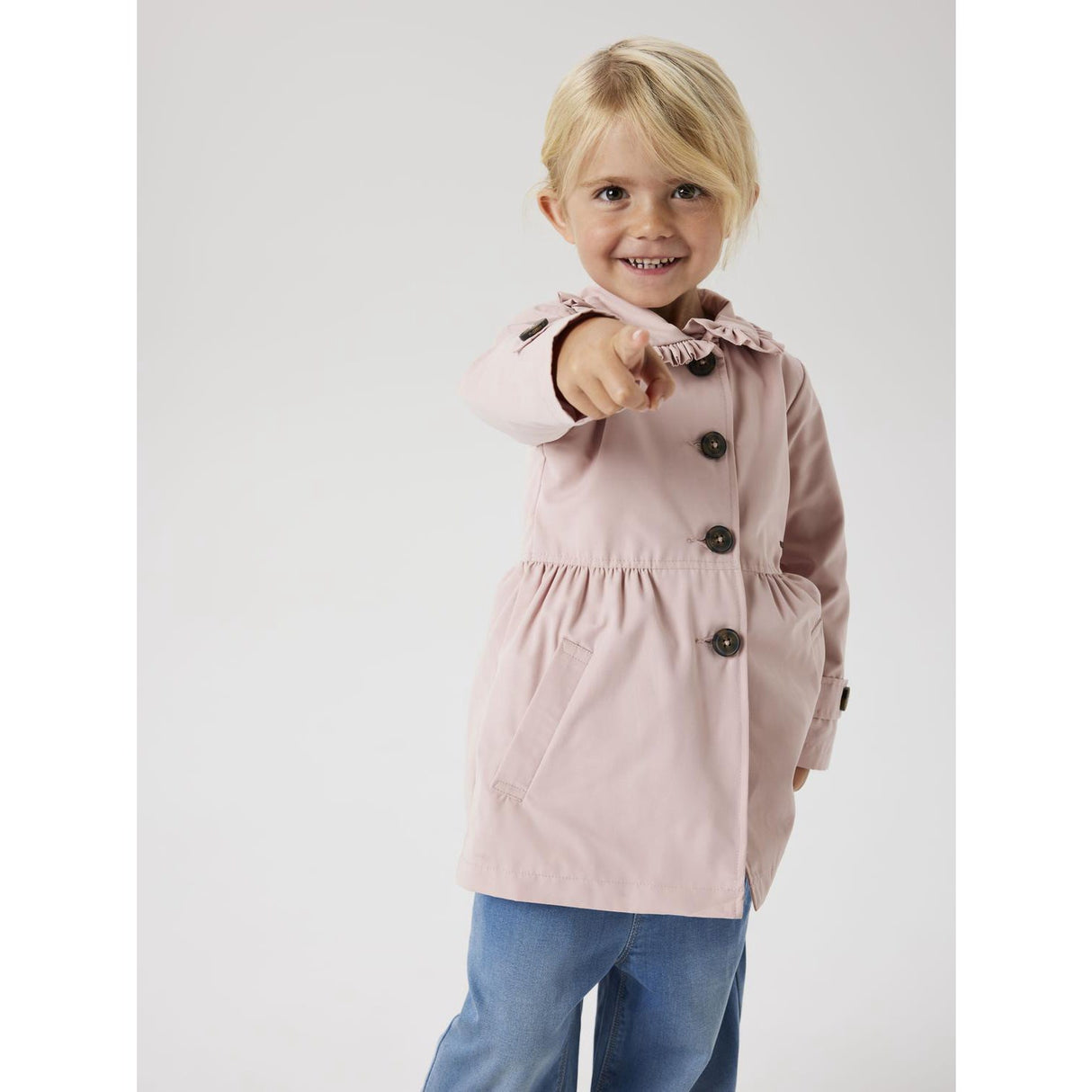 Name It Pale Mauve Madelin Frakk Noos