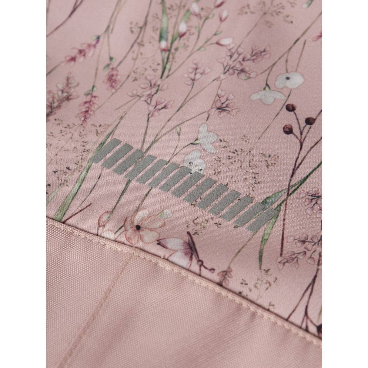 Name It Pale Mauve Flower Meadow Alfa08 Softshell Drakt Frill Fo