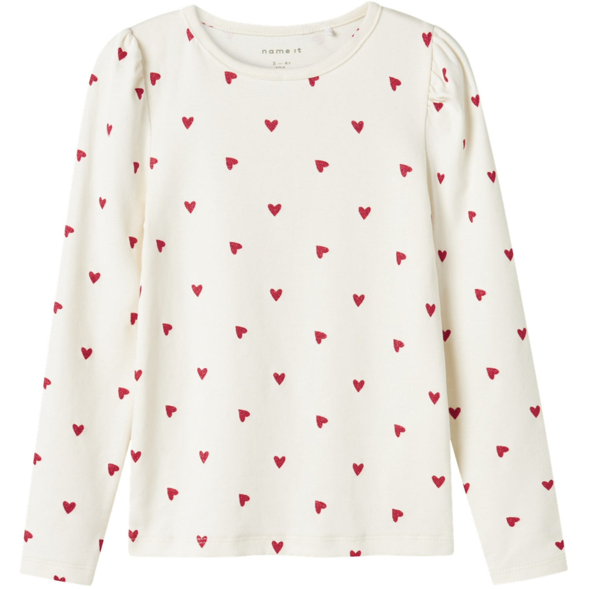 Name It Cloud Dancer Dheart Bluse