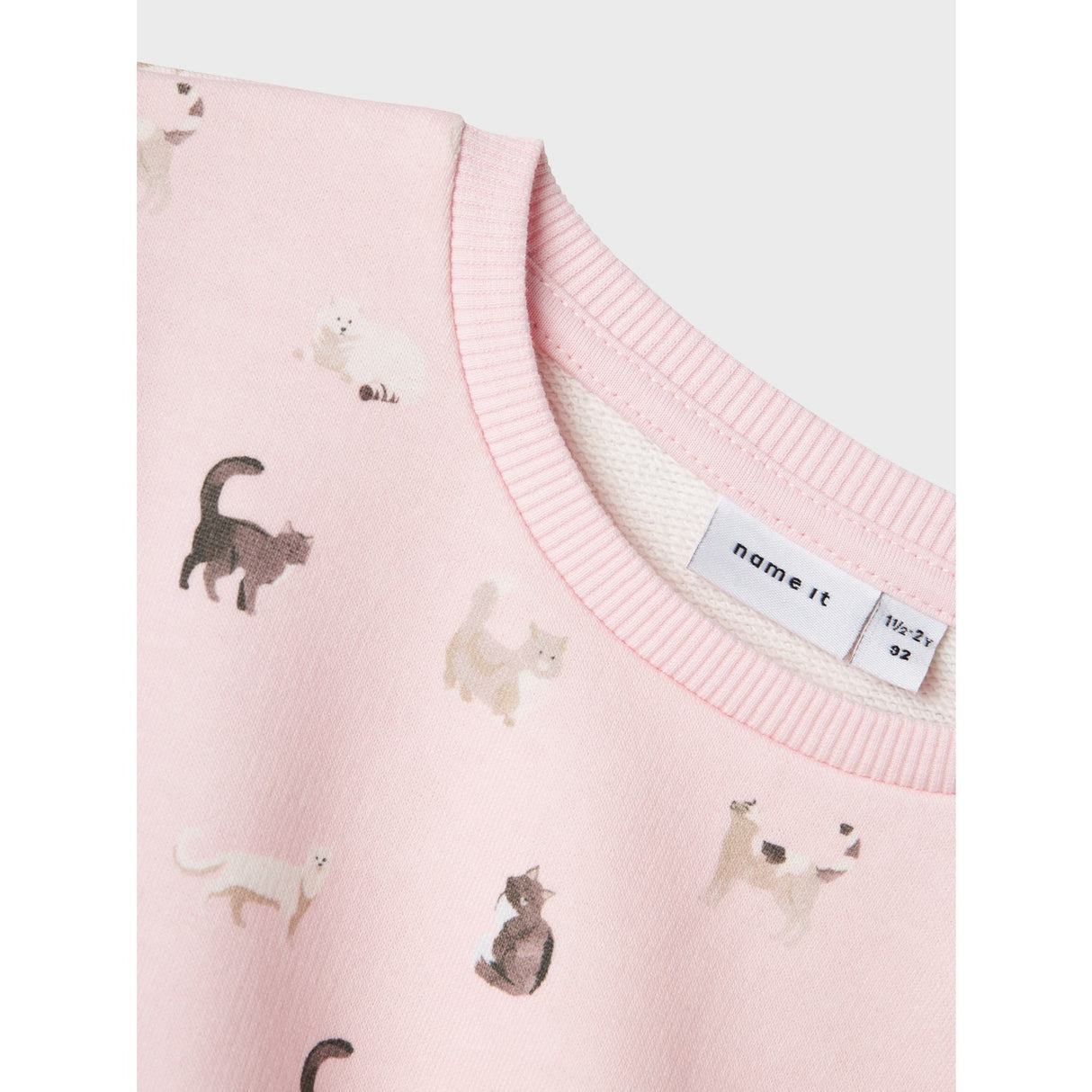 Name It Ballerina Melange Brigitta Regular Collegegenser