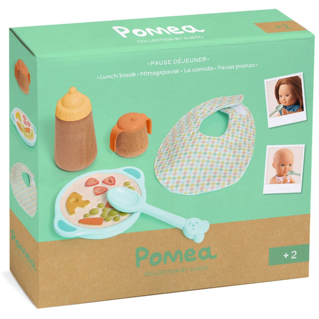 Djeco Pomea, Lunsjsett