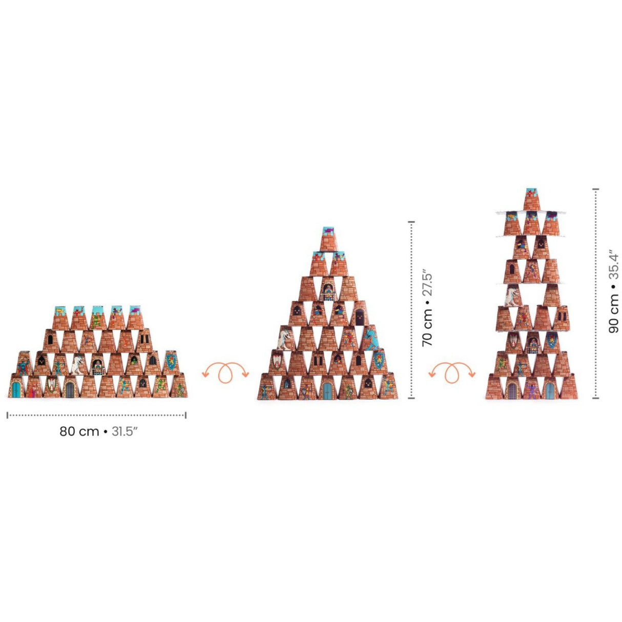 Djeco Bygg og rull, Ridderborg