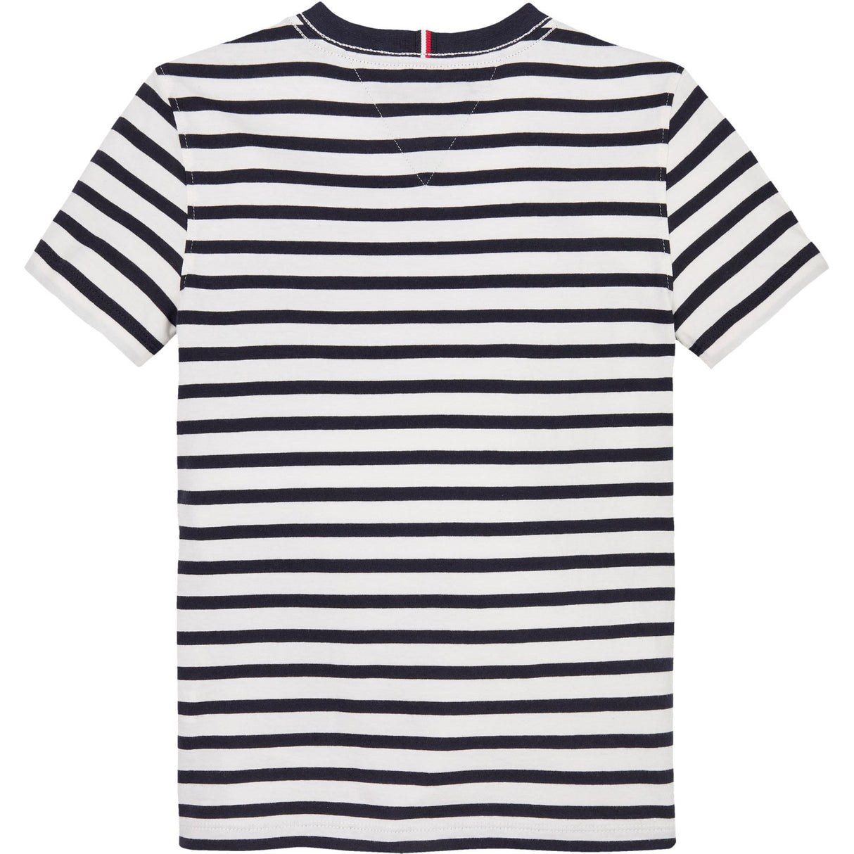 Tommy Hilfiger Dark Night Navy White Breton Stripe Essential Bomull Reg T-Skjorte