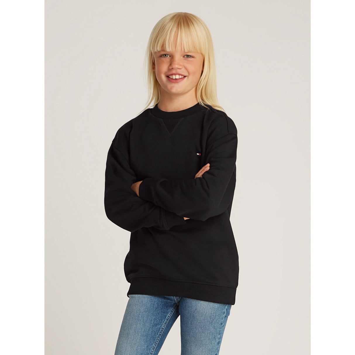 Tommy Hilfiger Black U Timeless Collegegenser