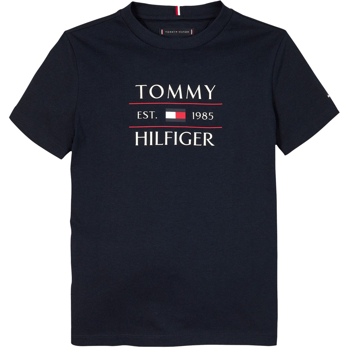 Tommy Hilfiger Dark Night Navy Flag Reg T-Skjorte