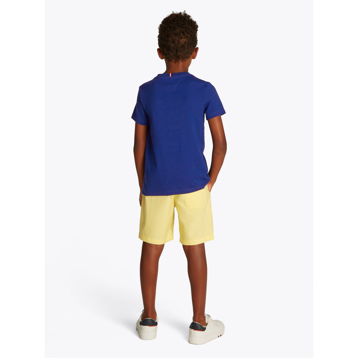 Tommy Hilfiger Wedge Blue Essential Bomull Reg T-Skjorte