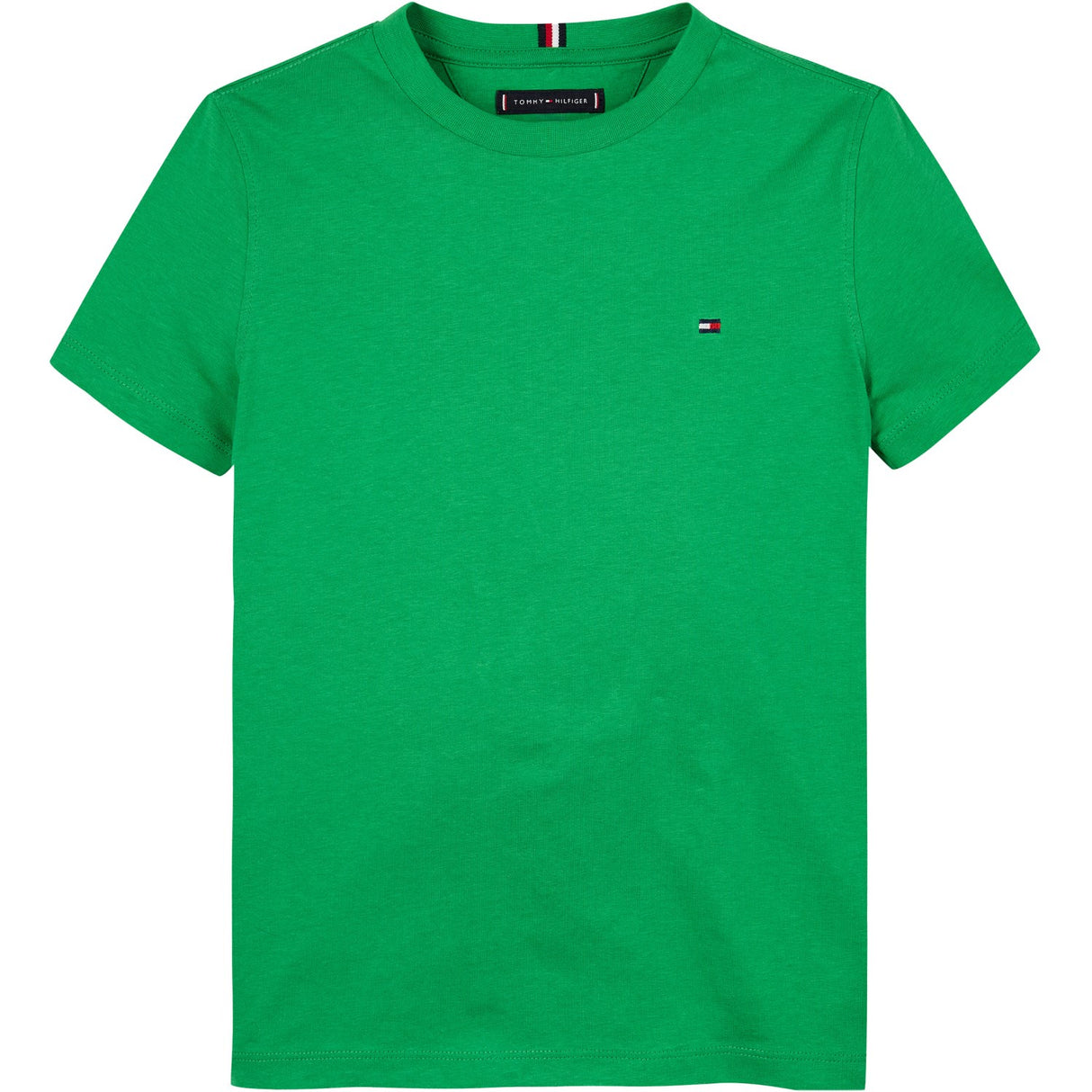 Tommy Hilfiger Radiant Green Essential Bomull Reg T-Skjorte