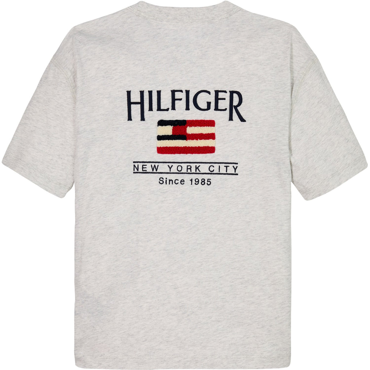 Tommy Hilfiger Snow White Heather Flag Terry Emb T-Skjorte