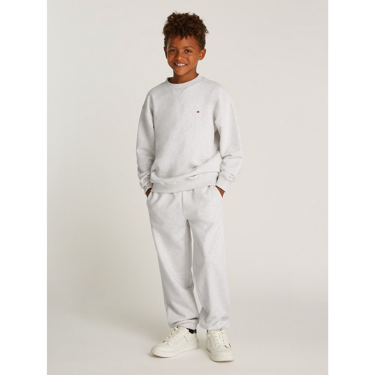 Tommy Hilfiger Snow White Heather U Timeless Collegegenser