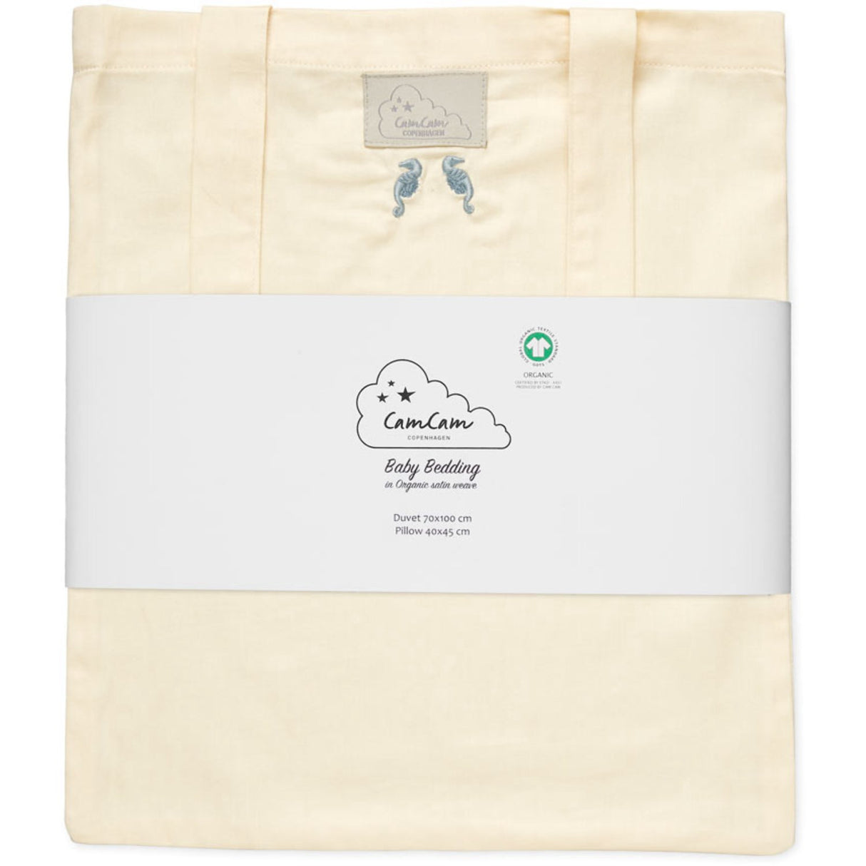 Cam Cam Copenhagen Sea Garden Embroidered Sengetøy