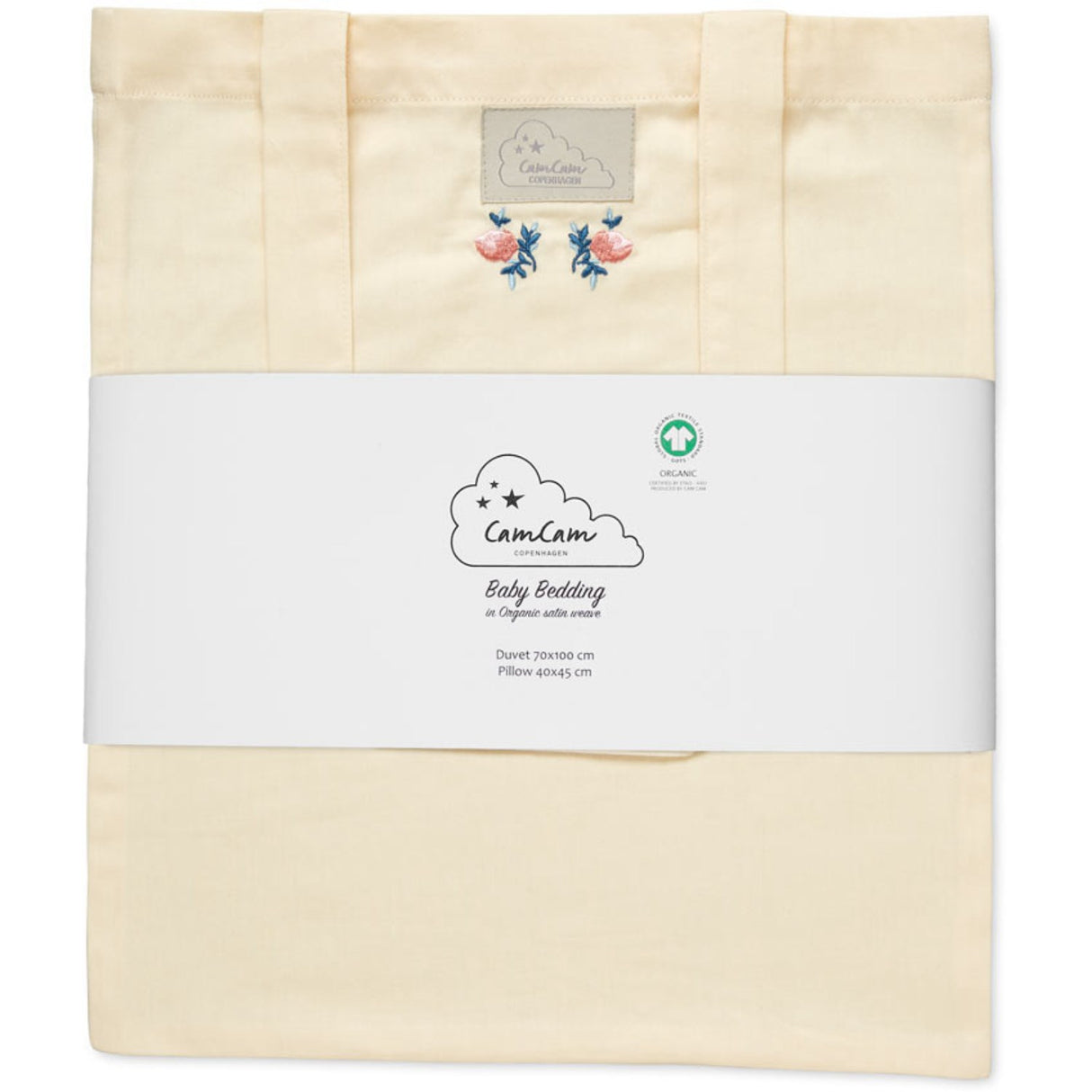 Cam Cam Copenhagen Berries Embroidered Sengetøy