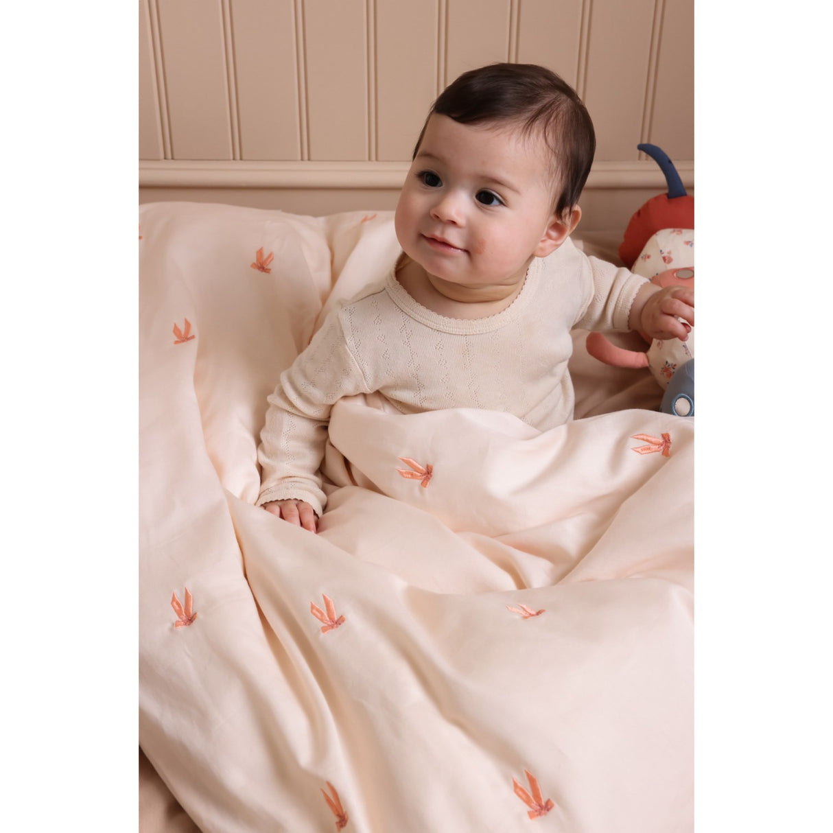 Cam Cam Copenhagen Bows Embroidered Sengetøy