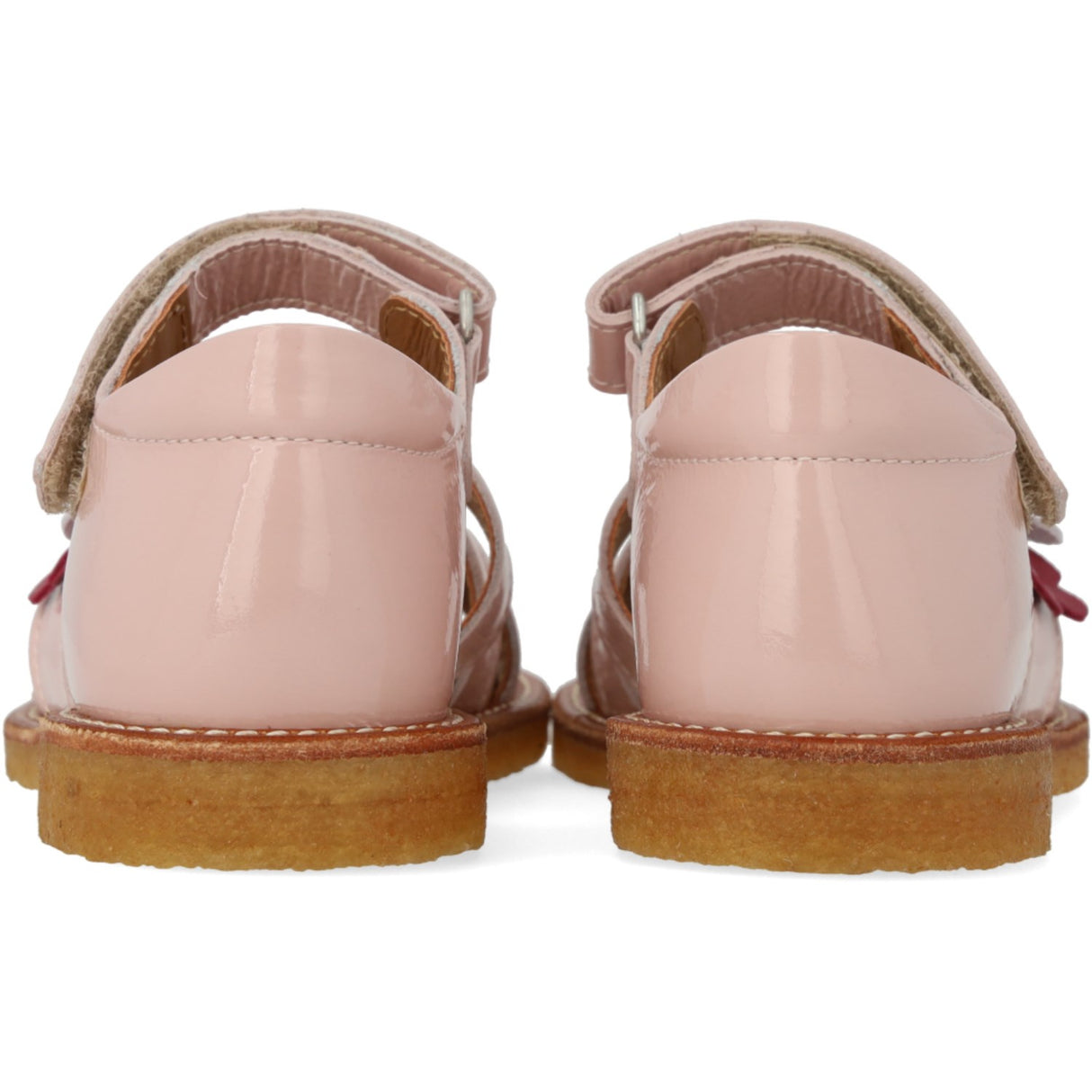 Angulus Rosebud Sandal Med Flerfargede Blomsterapplikasjoner